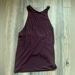 Lululemon Dark Purple Workout Tank Top